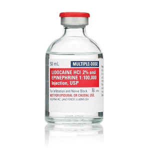 lidocaine epinephrine