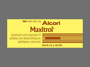 Maxitrol Ointment   Neo Poly Dex 3 5Gm